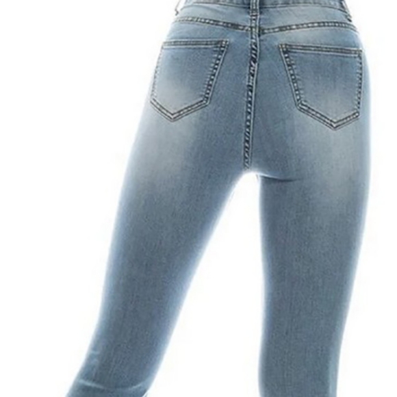 LAST PAIR AVAILABLE- Fringe bell bottom jeans by Daisy - Picture 9 of 15
